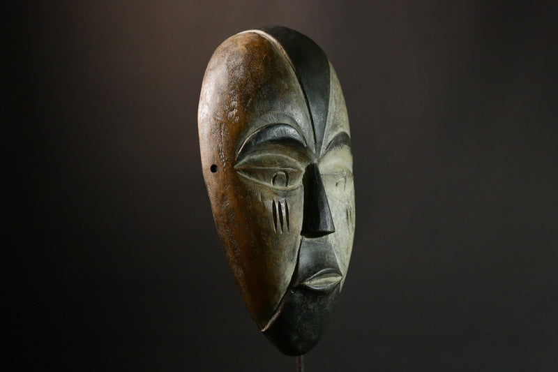 African mask Handcrafted Igbo African Mask Tribal Art Wood Wall Hanging Home Decor G1868