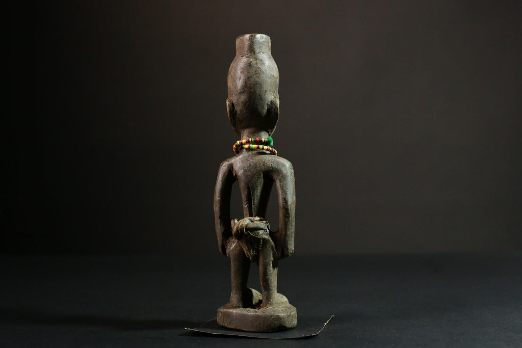 African sculpture Yoruba African Tribal Art, Unique Wooden Carved Statue, Handcrafted Sculpture Decor - 6557