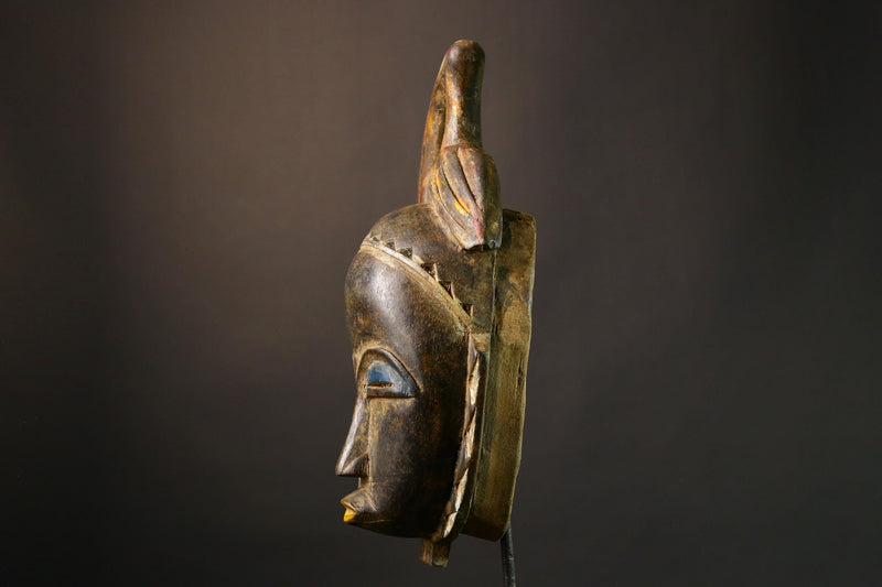 African mask Authentic Guro Style Tribal Mask Unique Cultural Collectible Art Perfect for Home Decor and Gifts-G1882