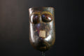 African Mask - Authentic Makonde Belly Mask, Hand-Carved Wooden Wall Art, Unique Tribal Decor, Cultural Home Accent for Collectors-G3753