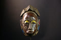 African Mask - Hand-Carved Baule Tribal Wood Face Mask - Unique Collectible Art for Home Decor and Stylish Ethnic Wall Display-G3790