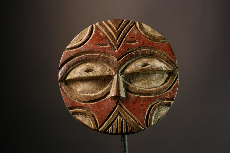 African mask Tribal Face Mask Authentic Bwa Sun Mask Art Handcrafted Mossi Decor from Burkina Faso Unique Cultural Piece - G3548