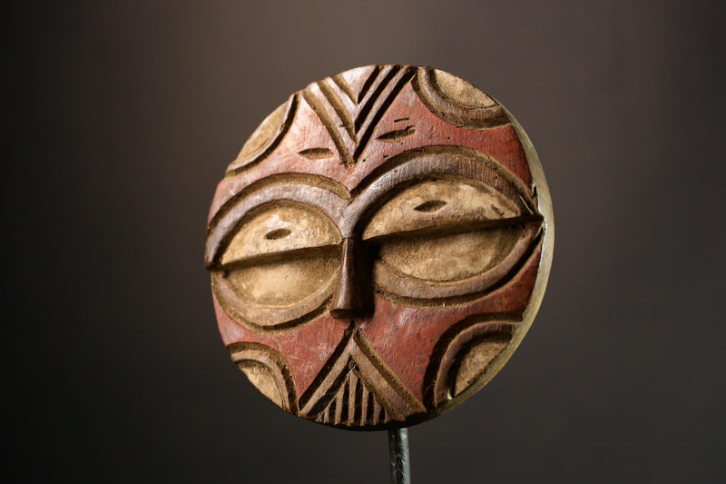 African mask Tribal Face Mask Authentic Bwa Sun Mask Art Handcrafted Mossi Decor from Burkina Faso Unique Cultural Piece - G3548