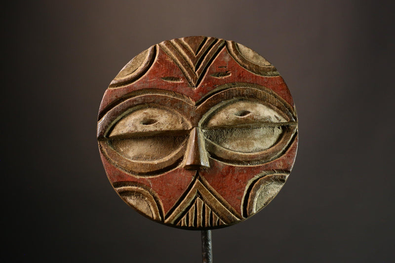 African mask Tribal Face Mask Authentic Bwa Sun Mask Art Handcrafted Mossi Decor from Burkina Faso Unique Cultural Piece - G3548