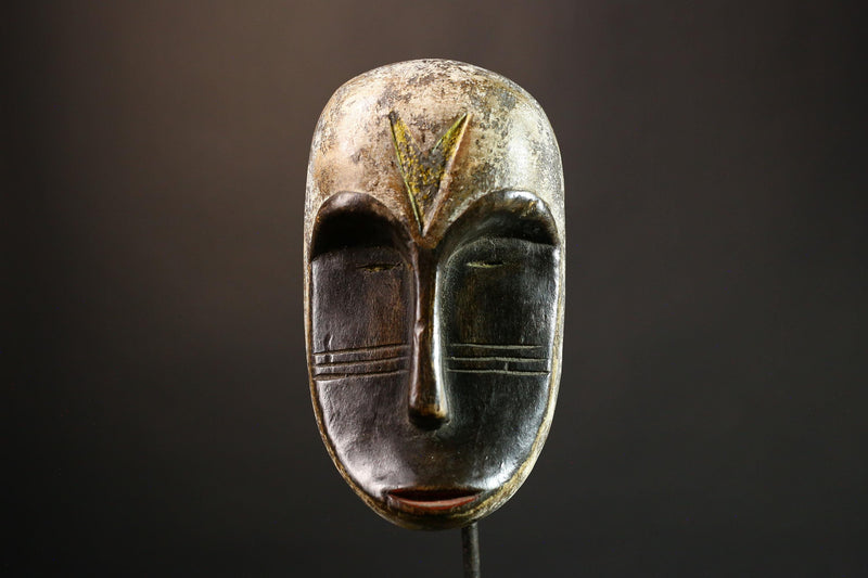 African Fang Tribal Mask and Statue from Cameroon and Equatorial Guinea - Authentic Art for Unique Home Decor and Cultural Connection-G3569