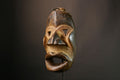 African Mask Unique Large Dan Maou Mask Antique Tribal Wall Art for Exotic Home Decor - Statement Piece for Living Room or Display-G1578