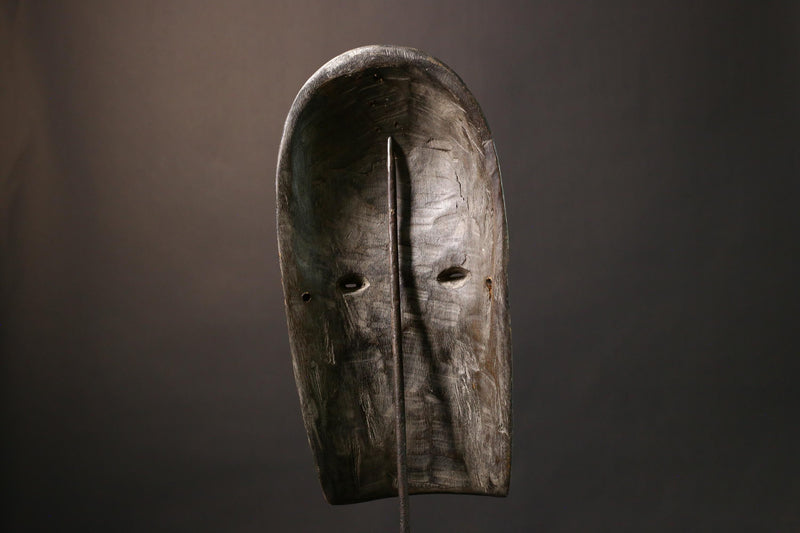 Authentic African Nigerian Igbo Wood Carved Spirit Mask Unique Tribal Art Decor Handmade for Home and Cultural Enthusiasts-G2007