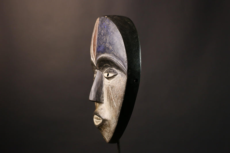 Authentic African Nigerian Igbo Wood Carved Spirit Mask Unique IGBO Tribal Masks for Exquisite Wall Art & Cultural Home Decor -G1986