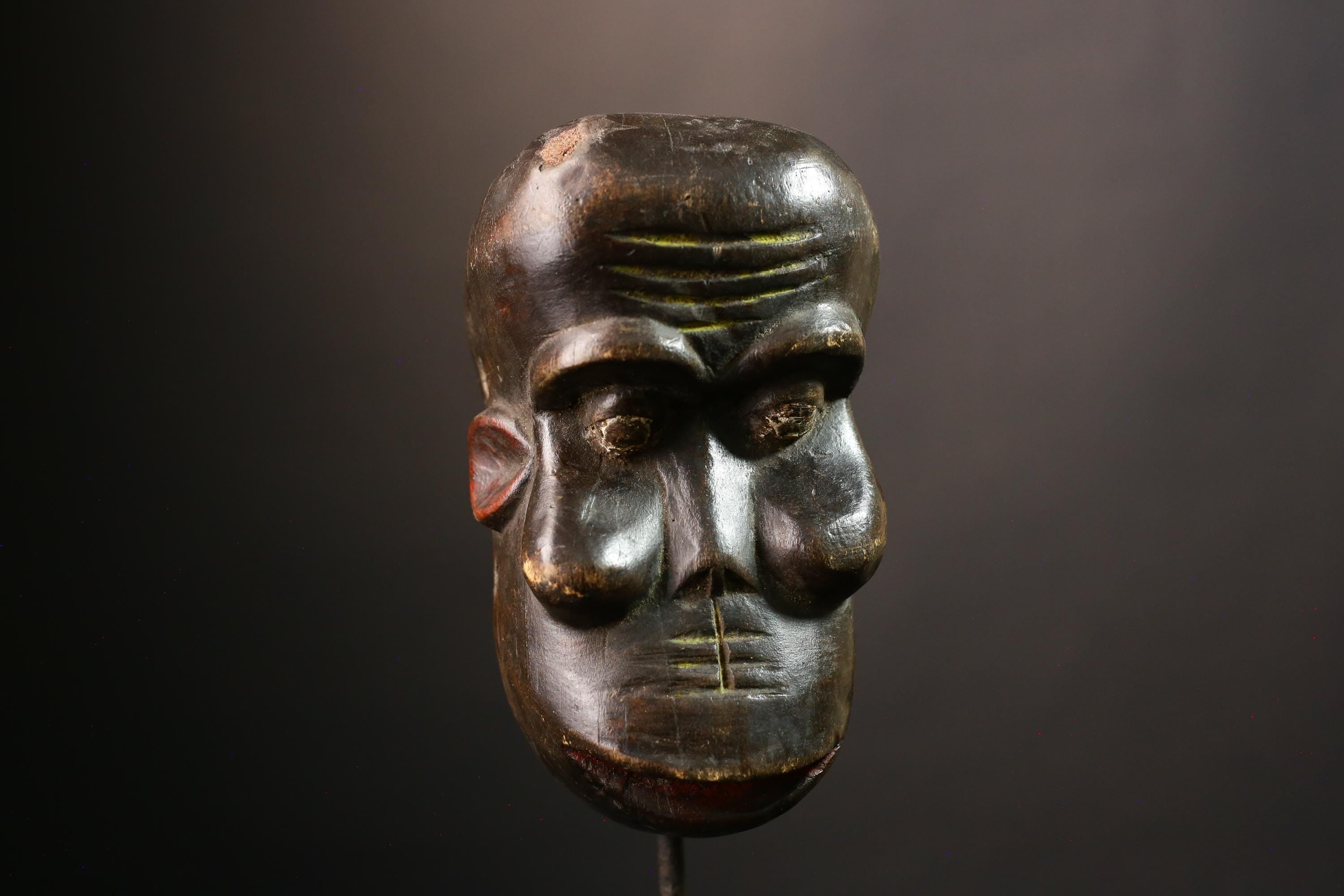 African Exquisite Igbo Tribal Wood Masks Hand Carved Home Wall Decor Unique Cultural for Stylish and Authentic Interior Design -G3618