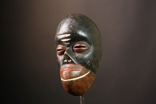 African Vintage Dogon Monkey Mask Handcrafted Wood Art Unique Wall Decor Traditional Tribal Sculpture Ethnic Home Accent Piece-G3635