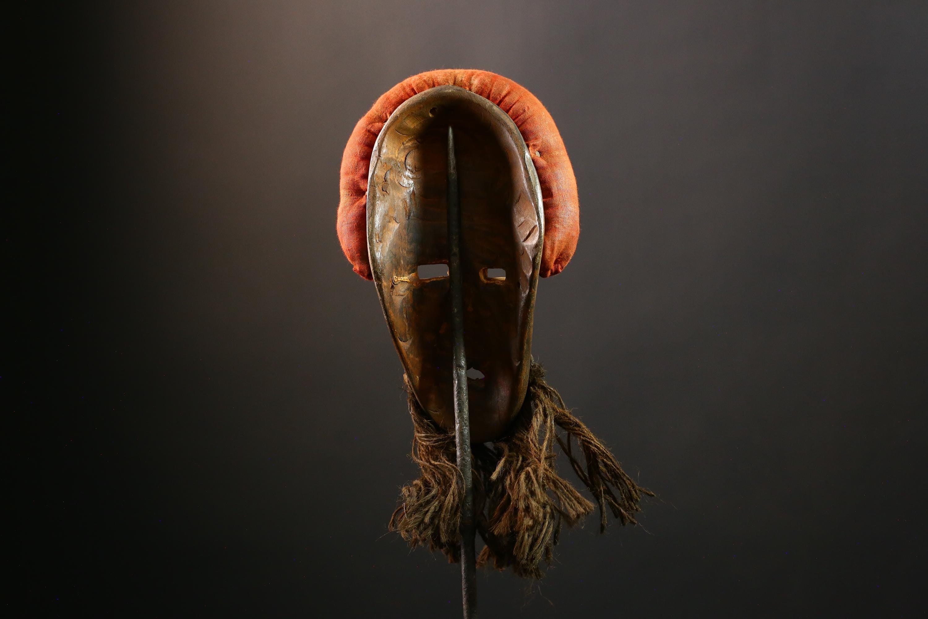 African Mask Handcrafted Dan 'Dean Gle' - Unique Cultural Wall Art Decor, Tribal Sculpture for Home, Artisan Collectible Piece-G3672