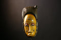 African Baule Masks Handcrafted Tribal Art Sculpture | Baule Wall Hanging | Authentic African Mask | Primitive Decor Collectible-G4085