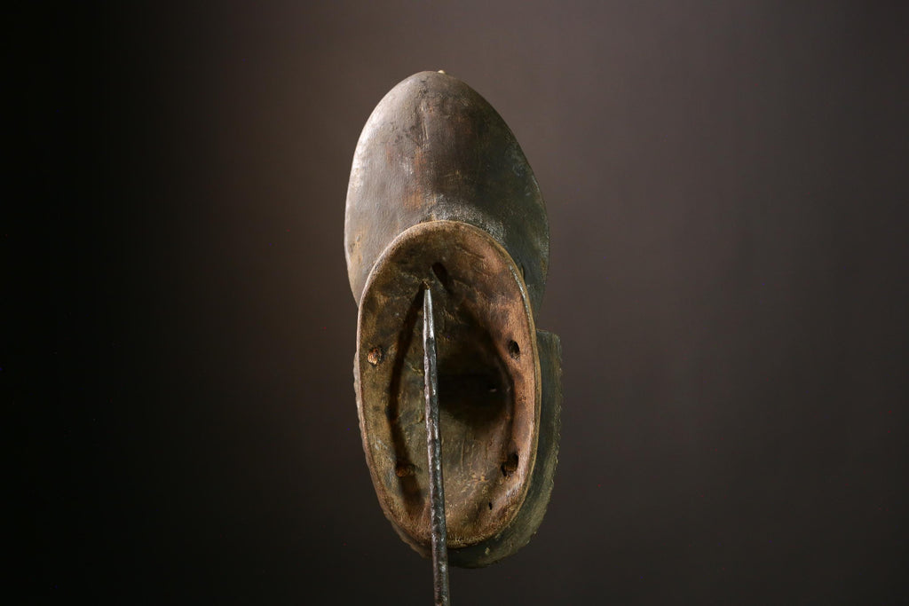 African Guru Baule Tribal Wooden Mask Hand-Carved Wall Décor - Traditional  Mask - Unique African Art Home Decoration-G3911