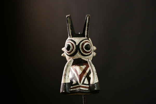 African Bush Pig Mask Face Mask Bwa Kurumba Mossi Mask Wall Hanging -G4150