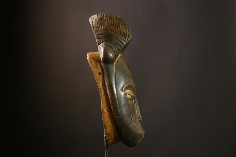 African Guro mask Vintage Home Decor Wall Hanging Unique Tribal Art Piece-5656
