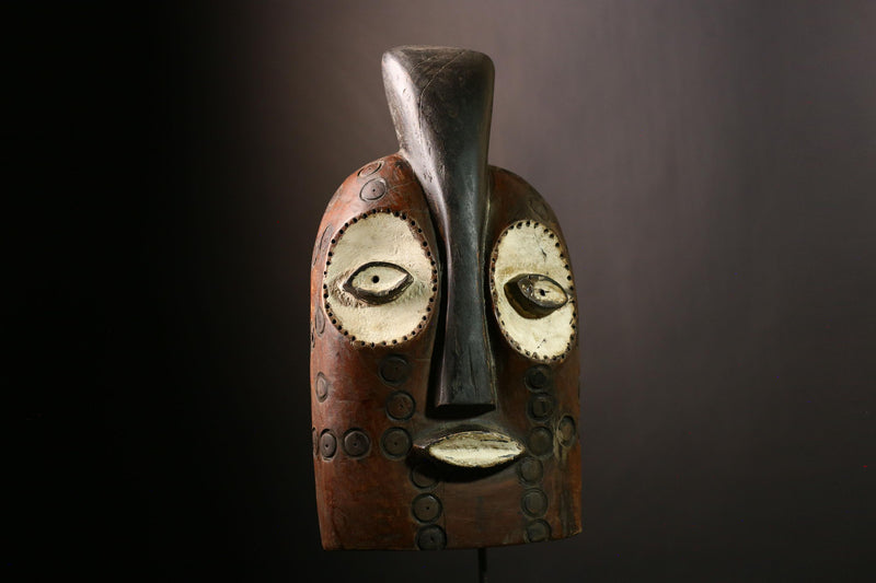 African: Handcrafted Tribal Art Decor | Unique Cultural Artifact | Authentic Sculpture for Home and Gallery Display-G4022