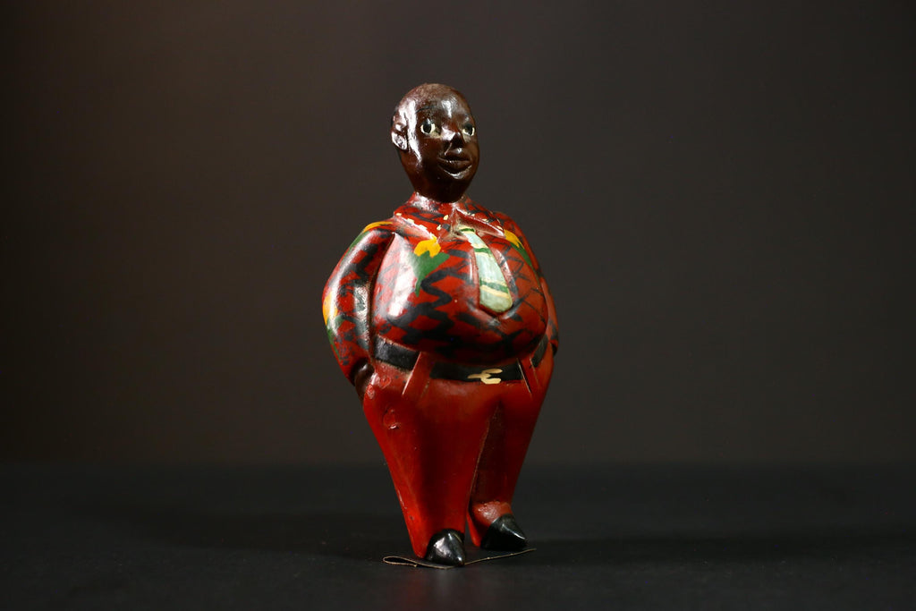 African Hand-Painted Hardwood Art, Authentic African Decor, Unique Home Collectible, Cultural Wooden Masterpiece for Display-G4267