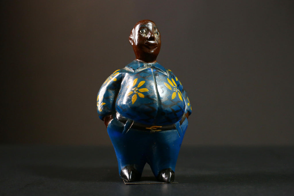 African Ken Hand-Painted Hardwood Sculpture African Art Home Decor-G4266