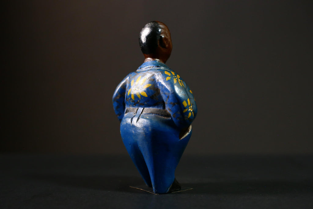 African Ken Hand-Painted Hardwood Sculpture African Art Home Decor-G4266