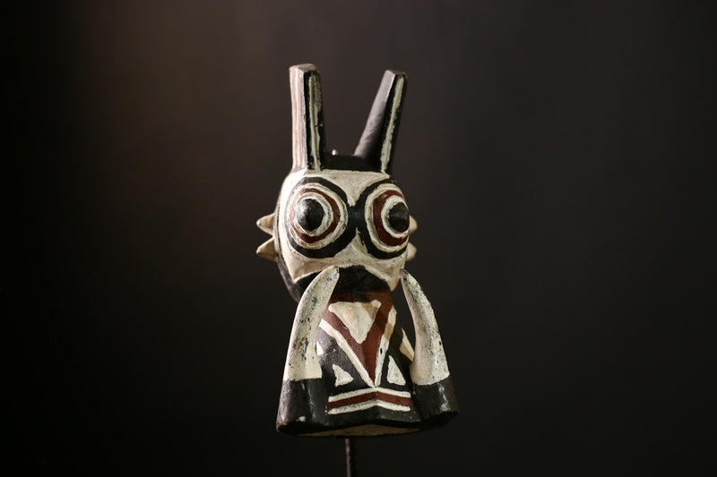 African Bush Pig Mask Face Mask Bwa Kurumba Mossi Mask Wall Hanging -G4150