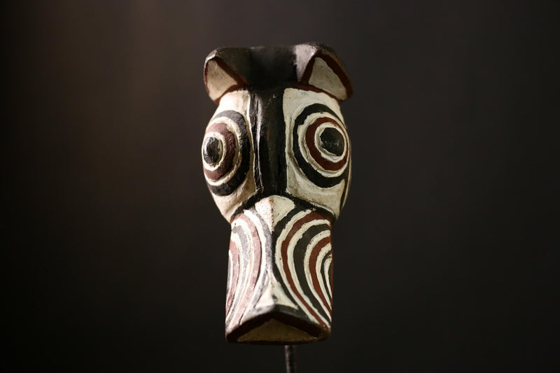 African hunting BOBO dog Bwa Mask Tribal Wall Hanging Kurumba Mossi-G4168