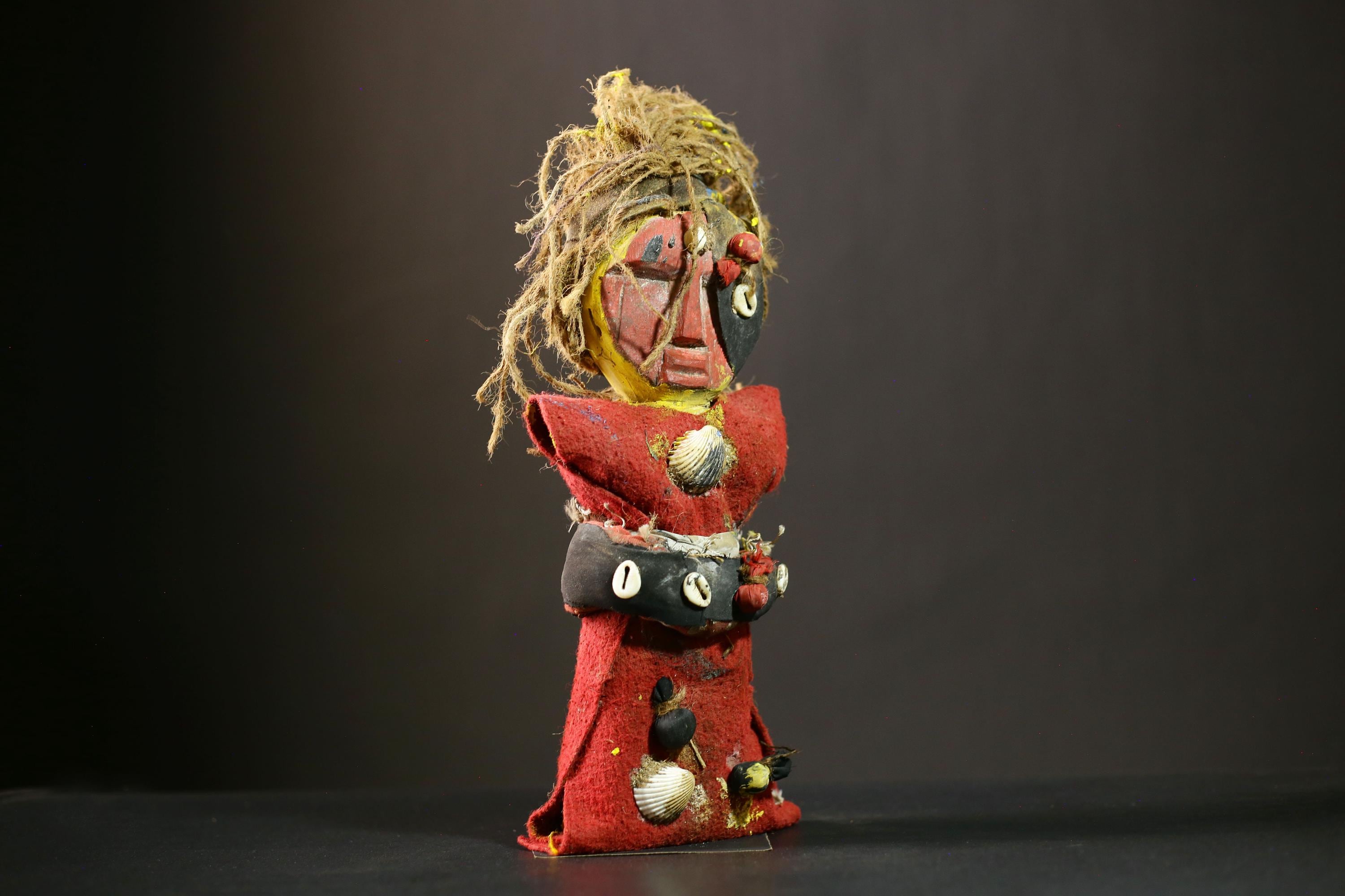 African Nkisi Nkondi Vintage Statue Collectible Tribal Doll Art Sculpture Perfect Home Decor Ethnographic Historical Piece Display-G4389