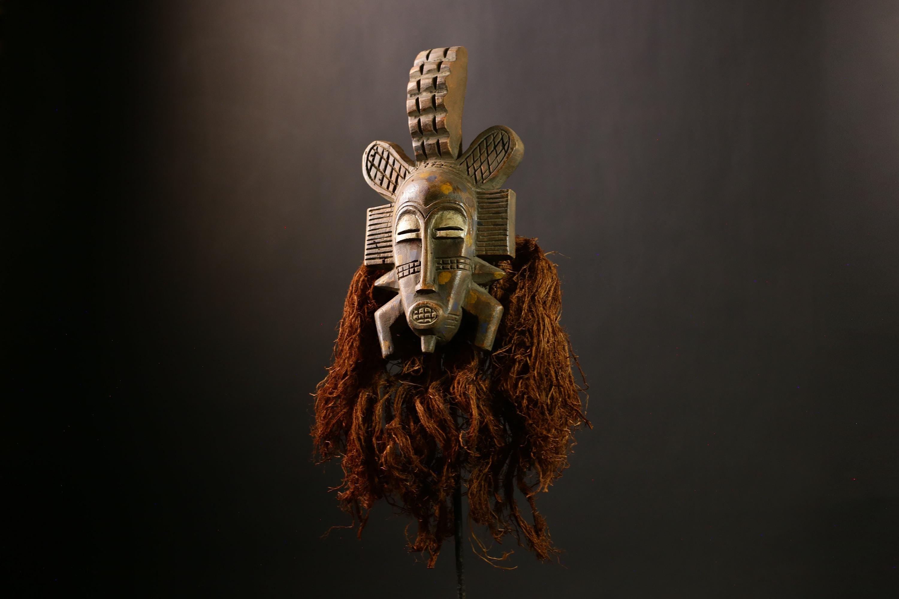 African Senufo Mask | Unique Handcrafted Tribal Wall Art | Home Decor Gift | Artisan Wall Accent | Cultural Decor Piece-G4424