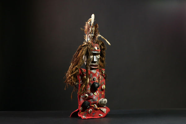 Africa Nkondi Nkisi Statue Authentic Tribal Voodoo Art Sculpture Unique Home Decor Collectible African Cultural Heritage-G4224