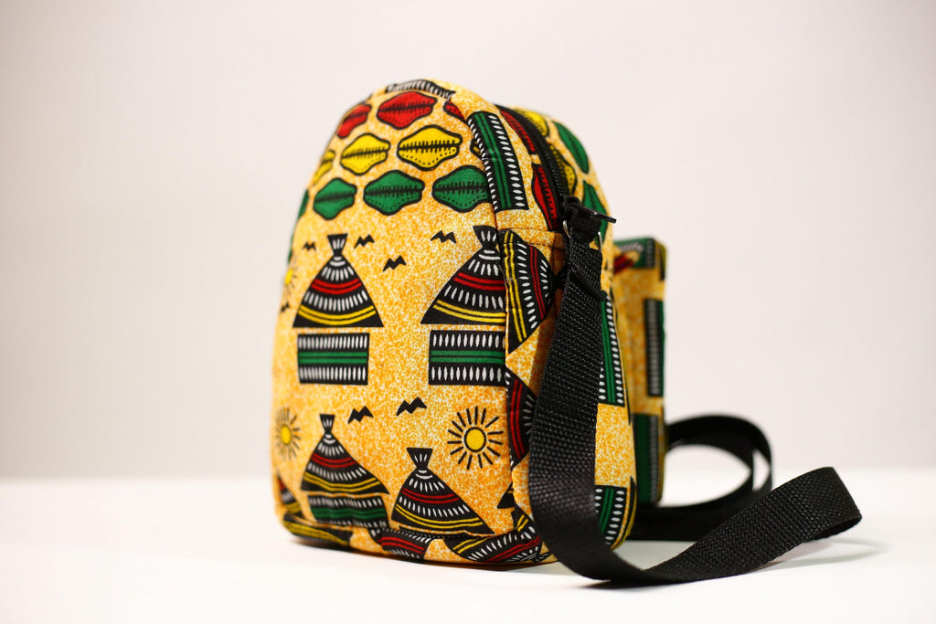 Stylish African Backpack | School Backpack | College Daypack | Travel Backpack | Lightweight Bookbag -G4488