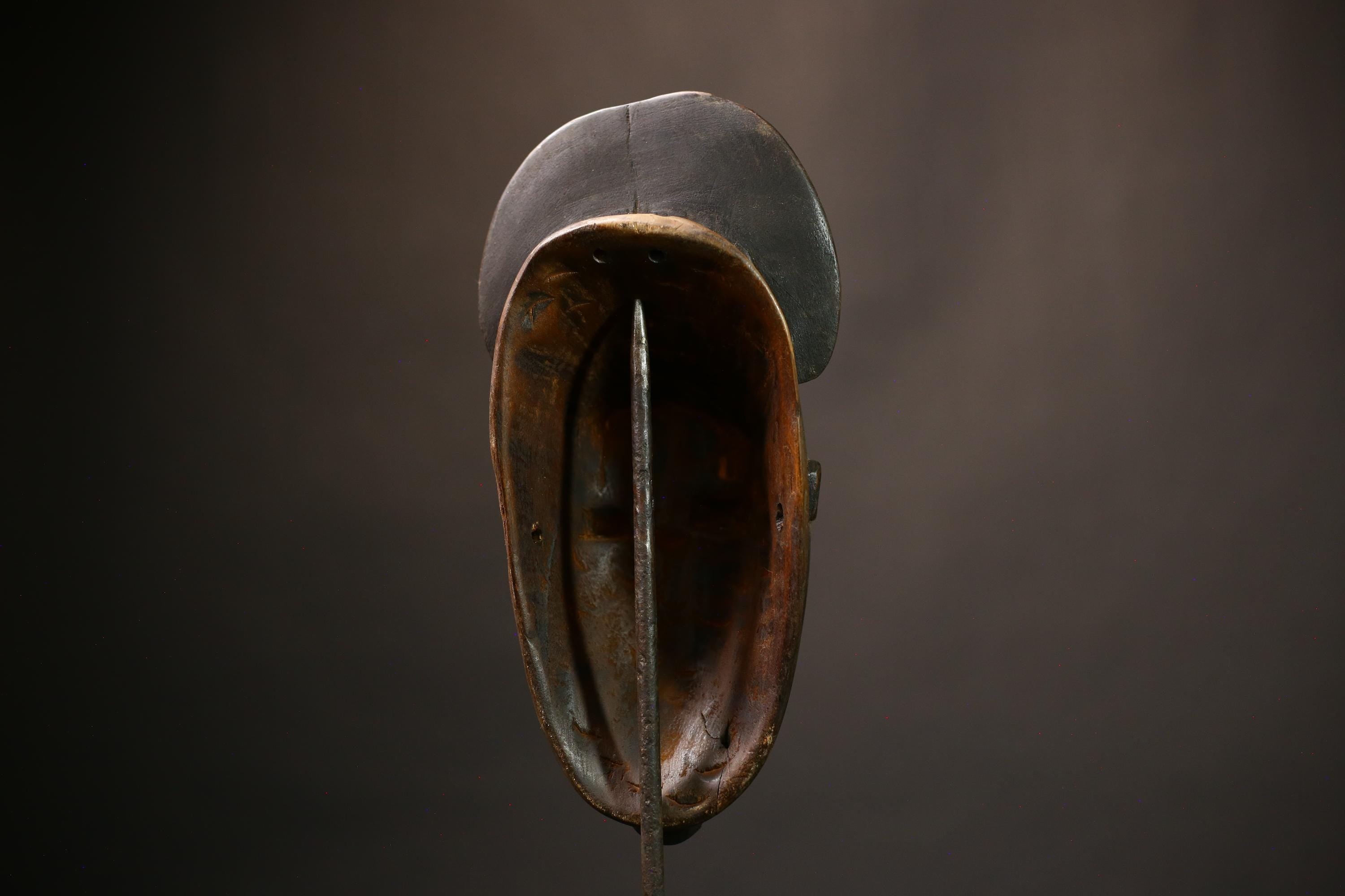 Antique African Guro Mask Wood Tribal Collectible Home Decor Piece | Unique Vintage Decor | Ethnic Handmade Art | Cultural Wall Hanging-7996