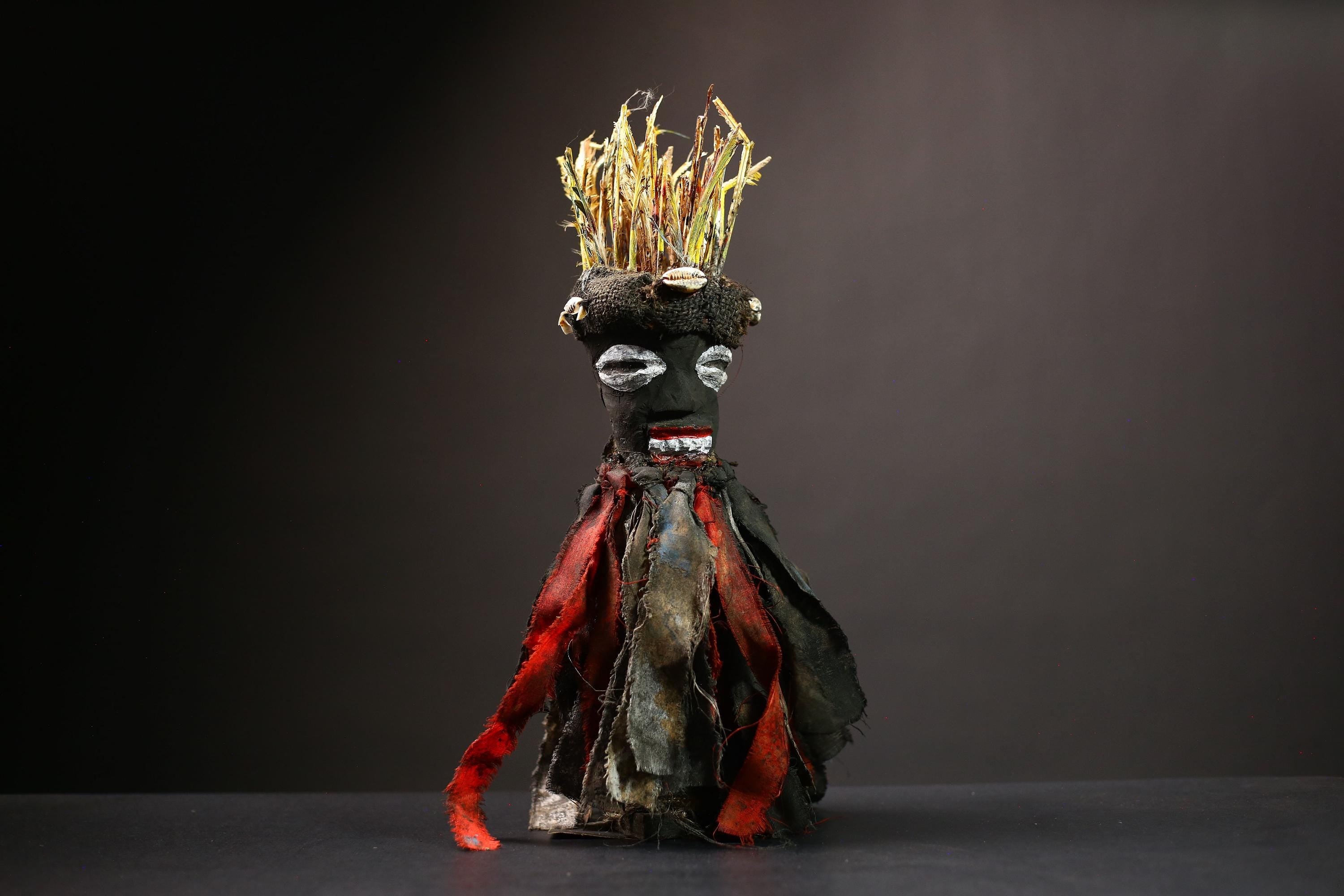 Senufo Kafigeledjo Oracle Sculpture | African Wood Tribal Art | Unique West Africa Decor-G4502