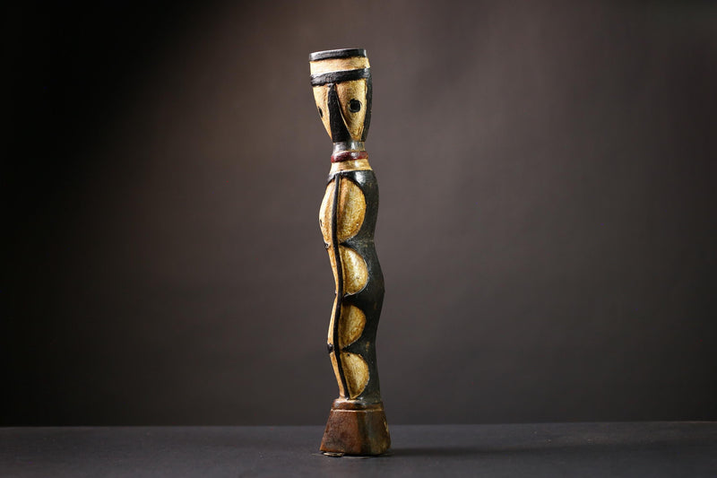 African Unique Wood Sculpture | Baga Art from Guinea | Gd Cimier Craft | Handcrafted Decor | Cultural Home Accents-G4498