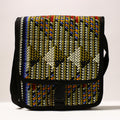 African Kanta Design Backpack | Stylish School College Bag | Unique Travel Daypack | Durable Bookbag for Everyday Use | Trendy Item-G4494