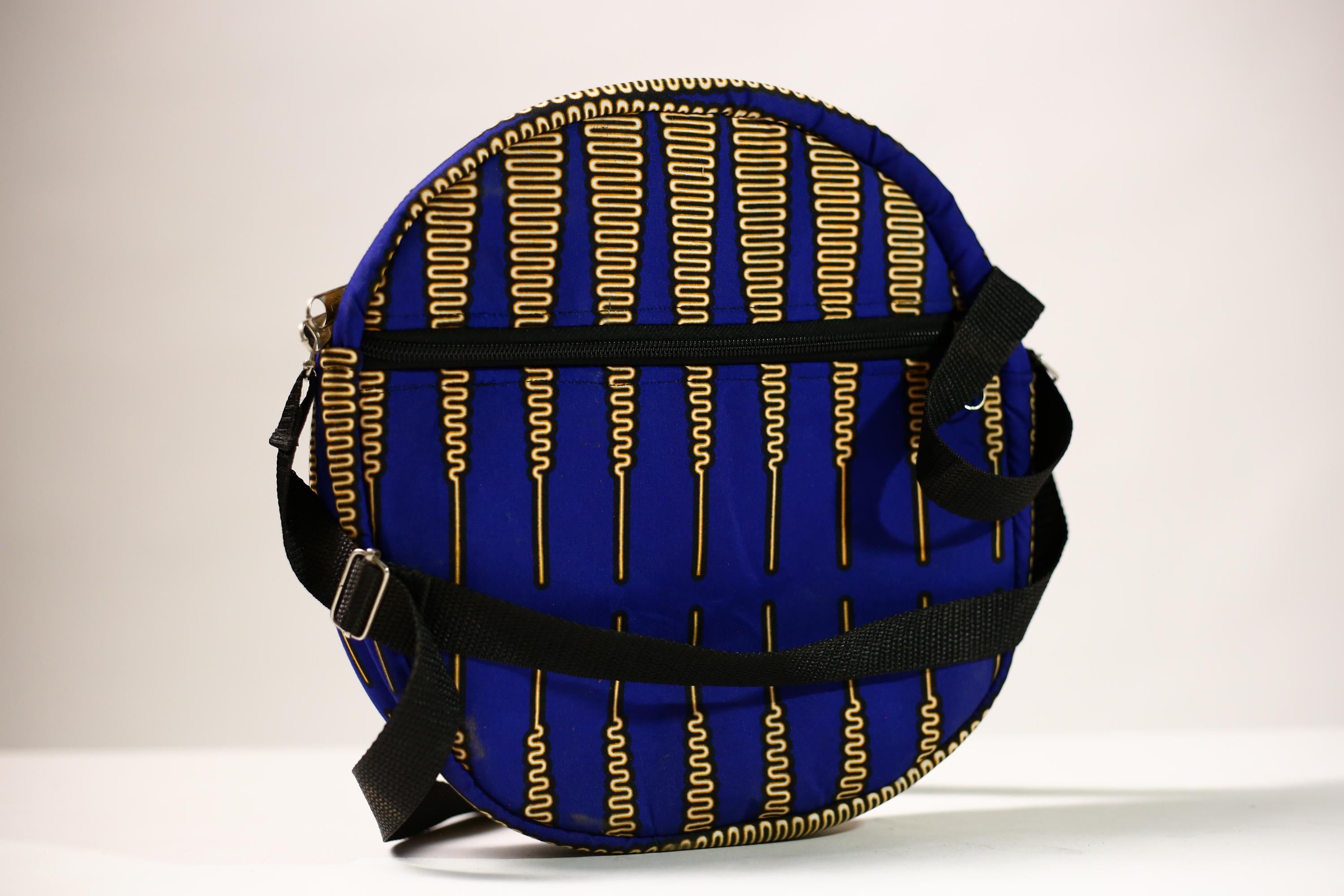African Unique Colorful Backpack | Travel Daypack | College Bag | Lightweight Student Bookbag | Ethnic Style Tote Bag   -G4520