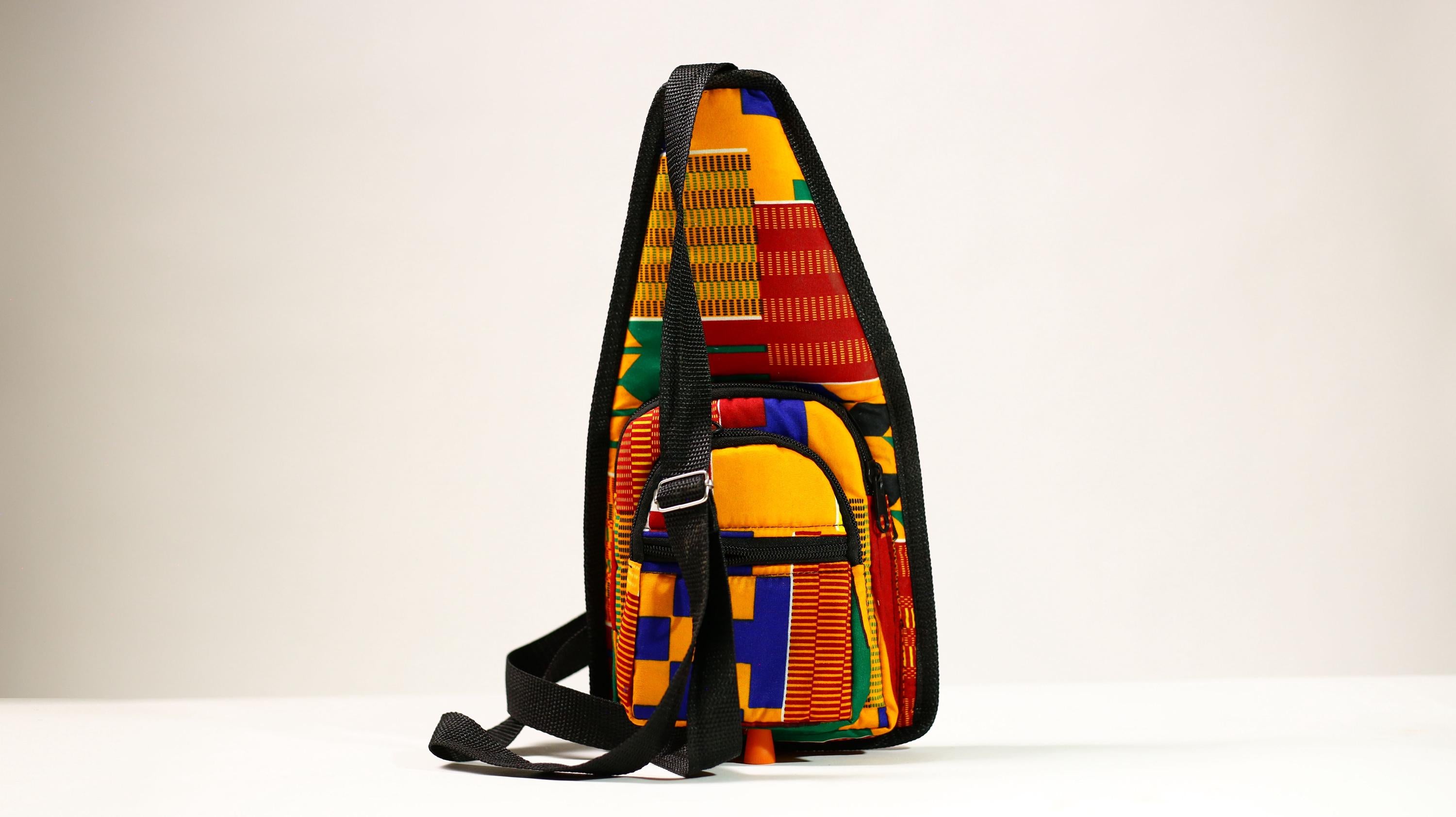 African Unique Backpack Travel Daypack Lightweight College Bookbag | Stylish Ethnic Print School Backpack for Students  -G4518