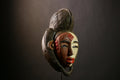 African Mask Wall Art | Old Puno Mask | Okuyi Mukudji Society | Gabon Decor | Unique African Decor | Ethnic Home Wall Art-G4351