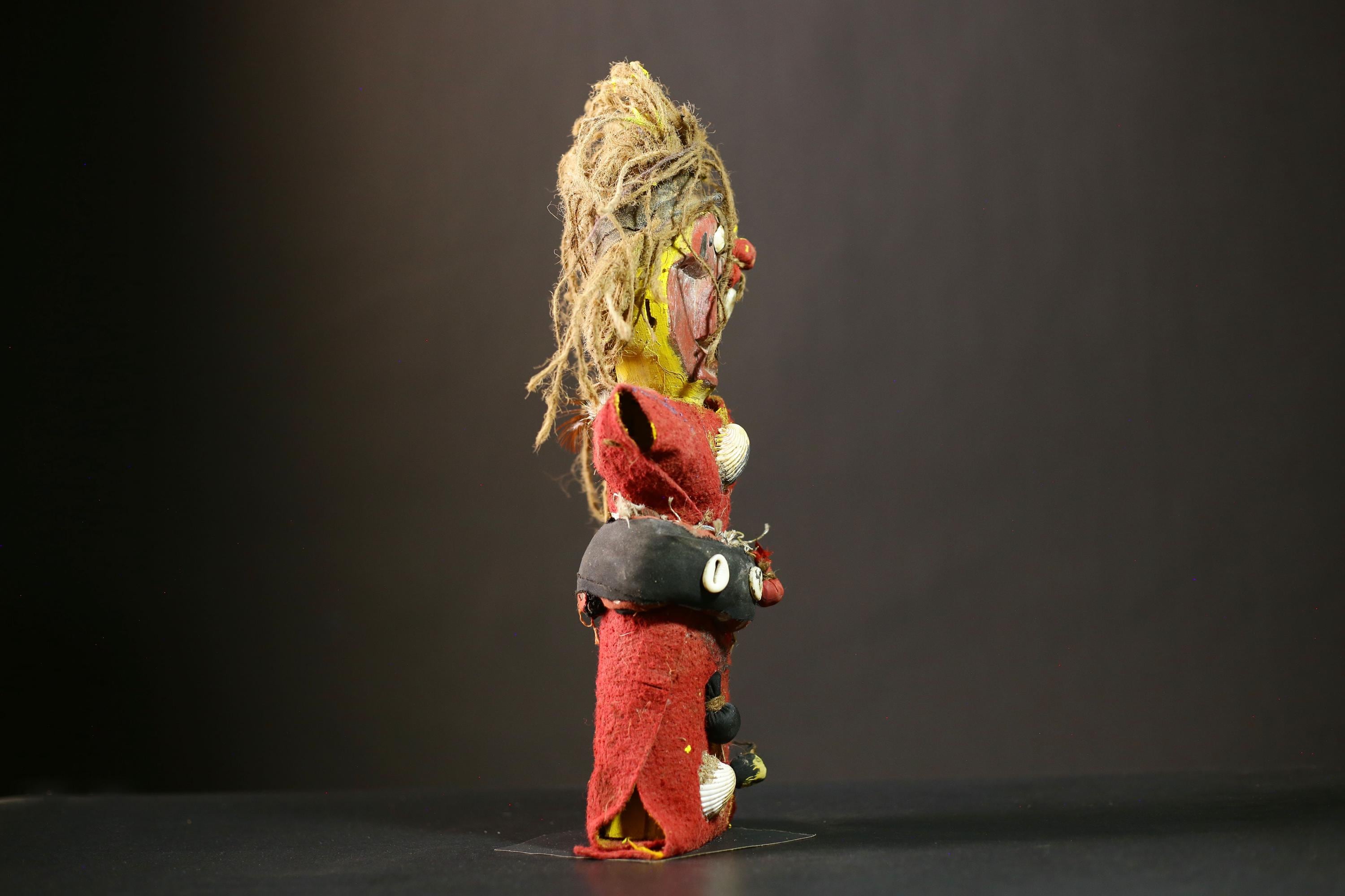 African Nkisi Nkondi Vintage Statue Collectible Tribal Doll Art Sculpture Perfect Home Decor Ethnographic Historical Piece Display-G4389