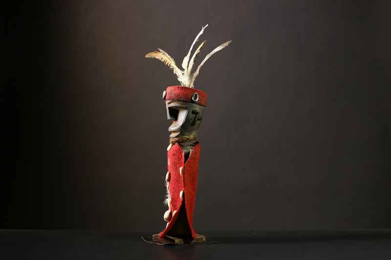 African Nkisi Nkondi Figure | Handcrafted Power Figure | Unique Tribal Art Decor | Authentic Ethnic Sculpture | Cultural Gift Idea-G4414