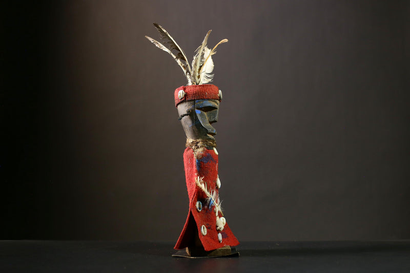 African Nkisi Nkondi Figure | Handcrafted Power Figure | Unique Tribal Art Decor | Authentic Ethnic Sculpture | Cultural Gift Idea-G4414