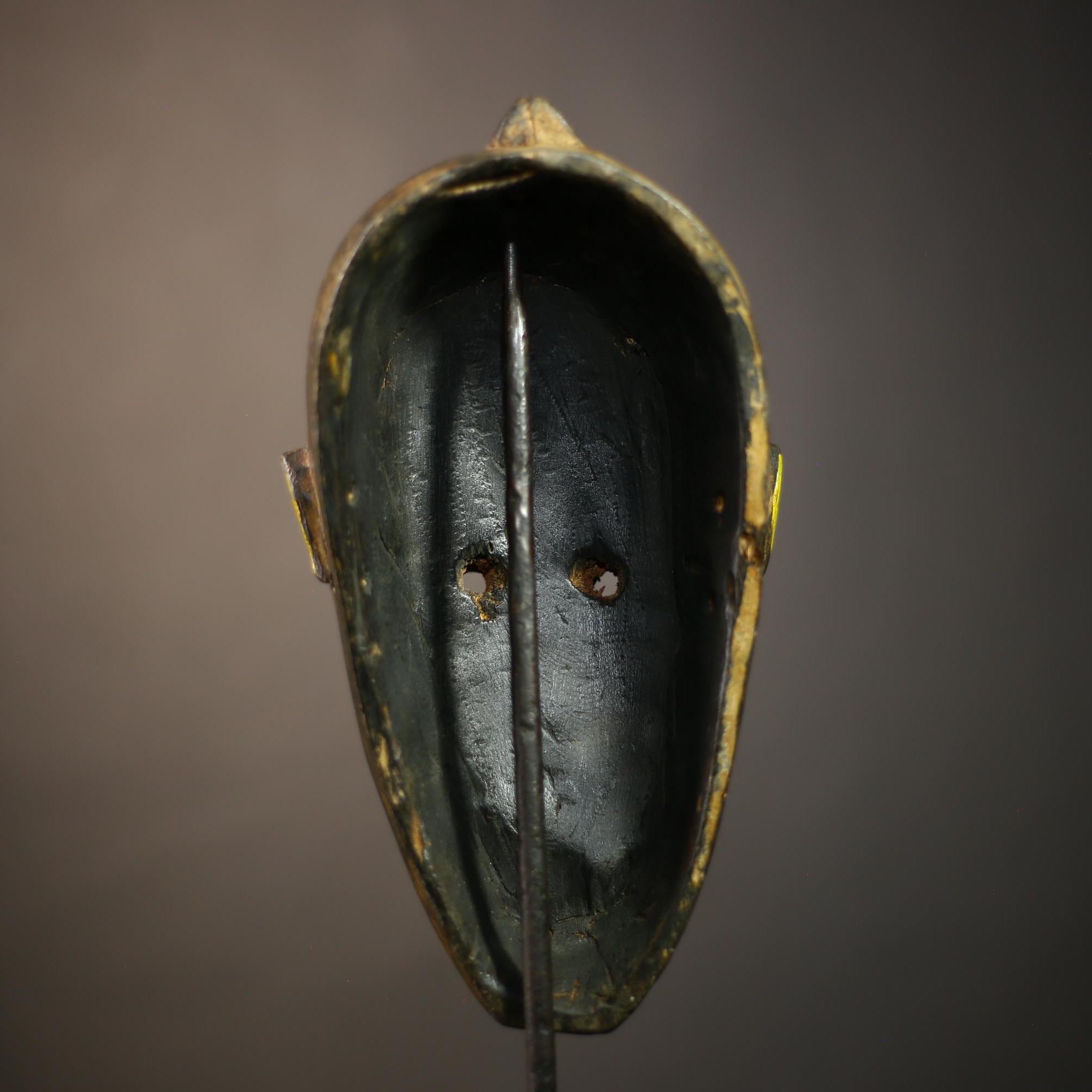 African Vintage Bambara Mask | Handmade Wall Hanging Art | Antique Decor Piece | Unique Tribal Wall Accent | Gift for Collectors-G4617