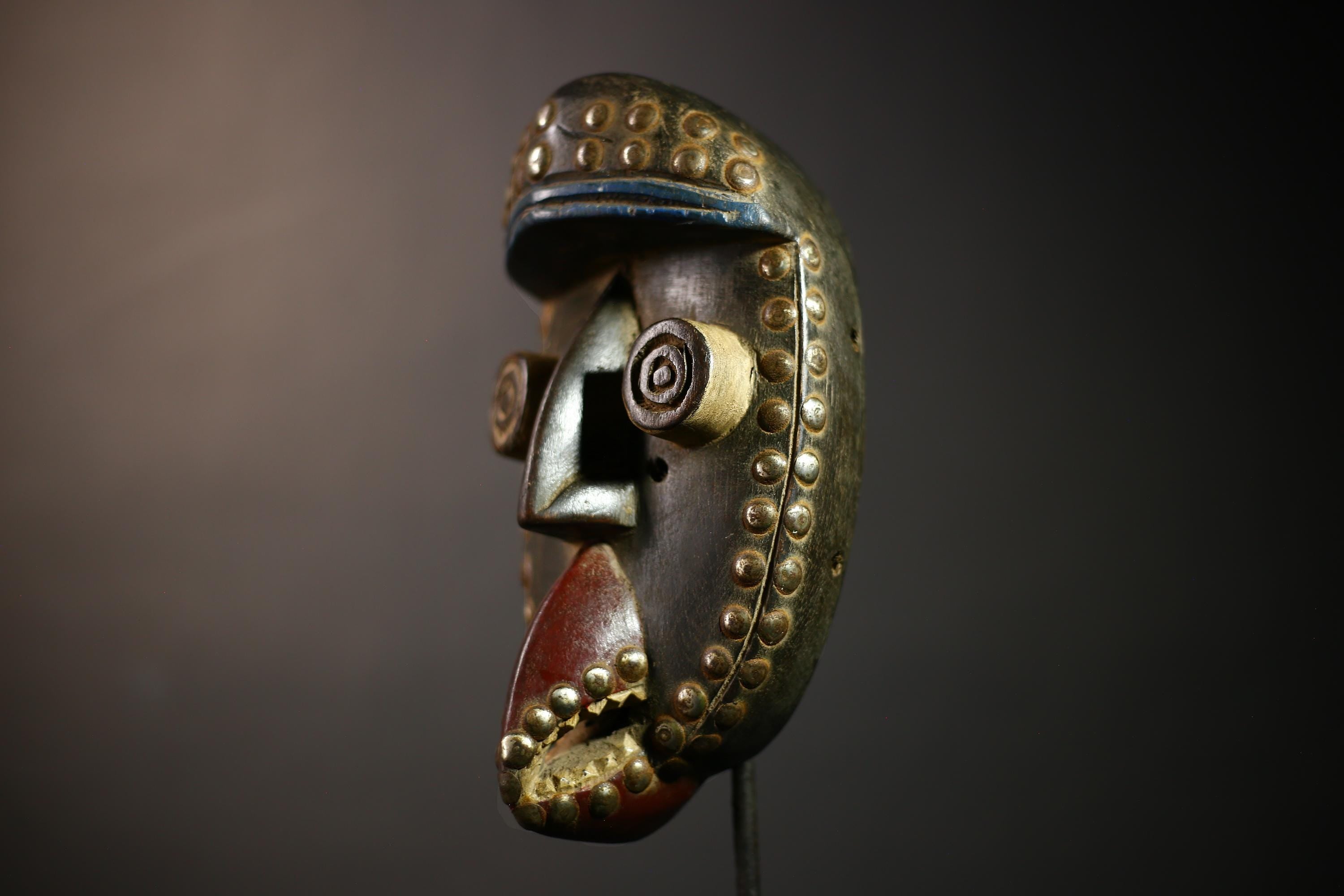 African Liberia Grebo Mask | Handcrafted Tribal Wood Art | Authentic Wall Decor Piece | Unique Cultural Home Accent | Ethnic Art Decor-G4654