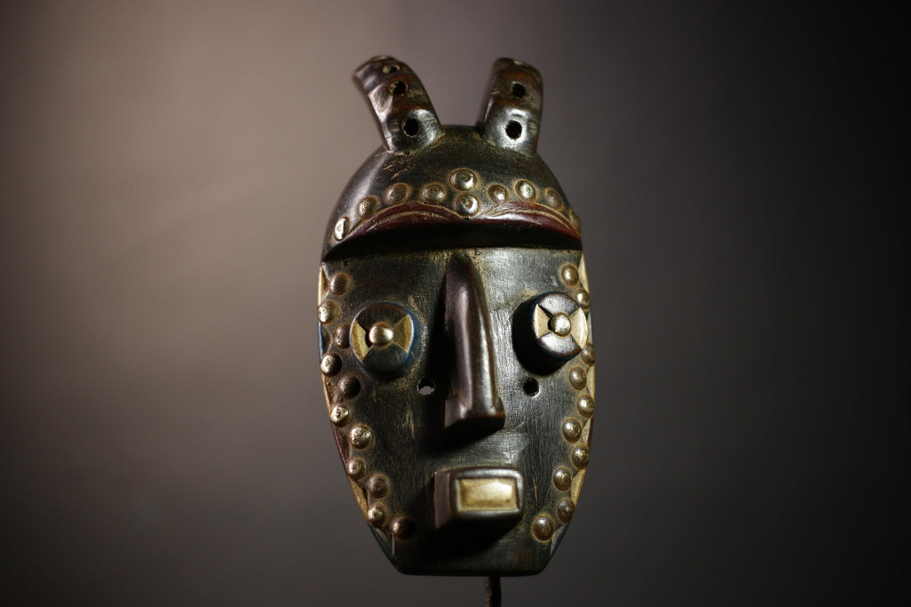 African Handcrafted Grebo Face Mask | Authentic Art for Collectors | Unique Home Decor | Cultural Gift Piece | Traditional Wall Accent-G4653