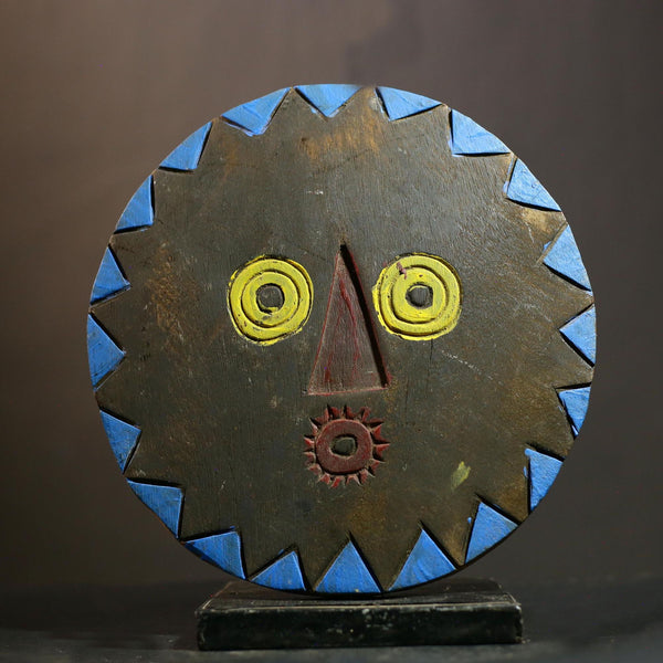 African Art Komungo Mask | Spitting Fire Mask | Unique Home Decor Accent | Handcrafted Wooden Tribal Mask | Ethnic Wall Decor-G1222