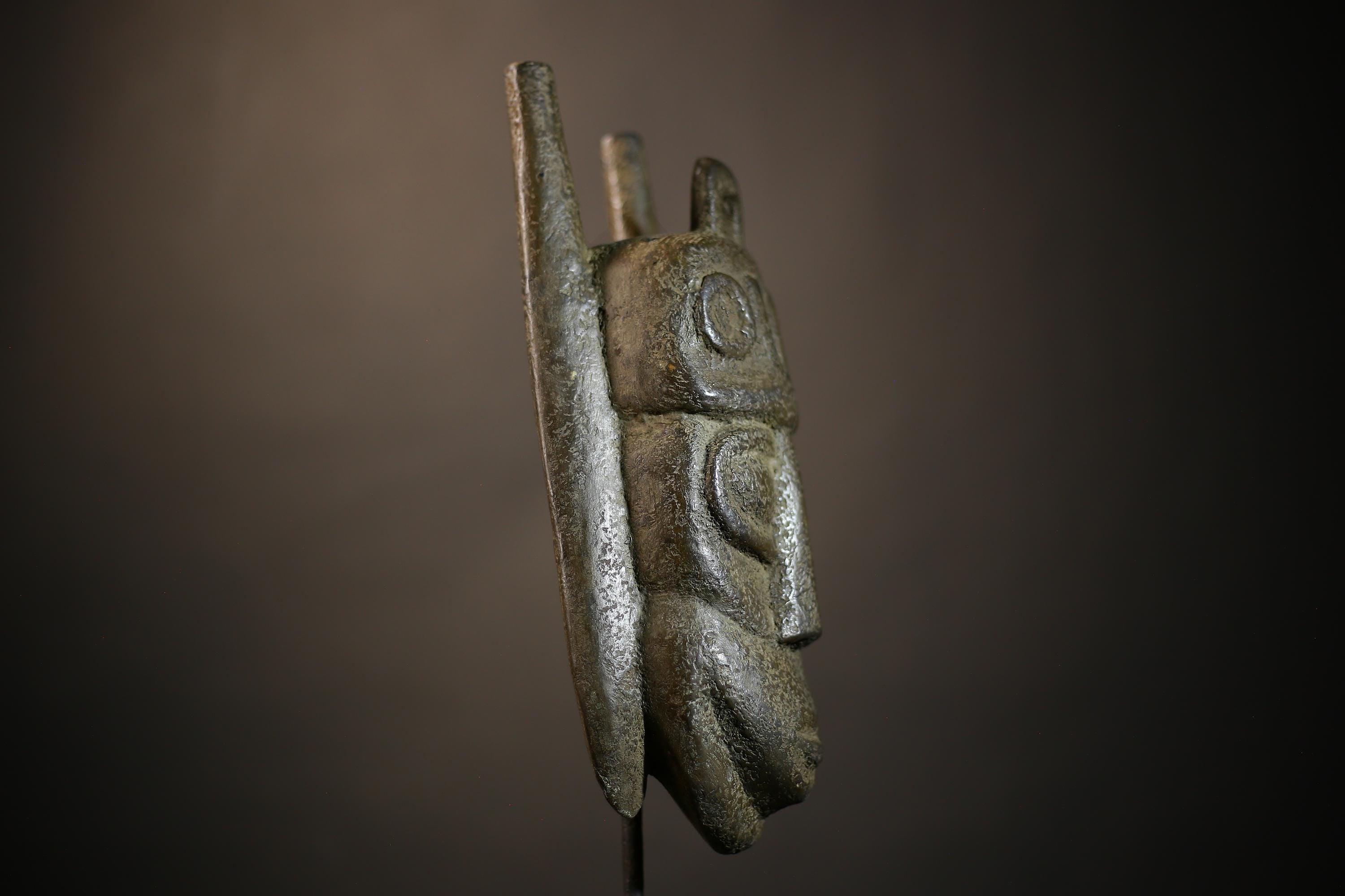 African Kuba Lele Mask | Hand Carved Tribal Art | Authentic Wall Decor | Unique Cultural Design | Ethnic Home Accent | Collectible-G4688