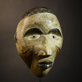 African Igbo Mask | Unique Wood Carving Art | Tribal Wall Decor Accent | Ethnic Cultural Piece | Handcrafted Home Design | Collector’s-G4682