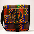 African Print Backpack | Lightweight School Bag | College Travel Daypack | Stylish Teen Bookbag-G4489
