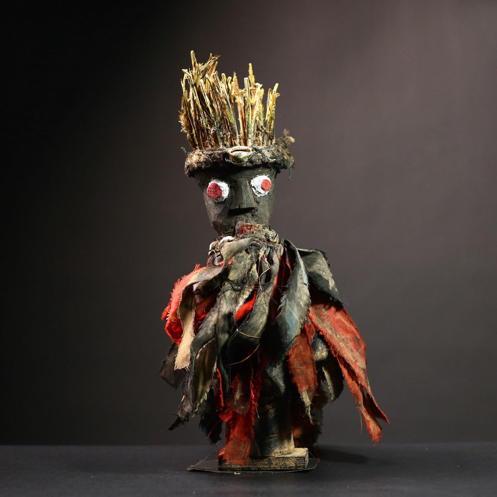 Authentic Senufo Wood Sculpture | West African Tribal Art | Unique Decorative Piece for Home Decor-G4503