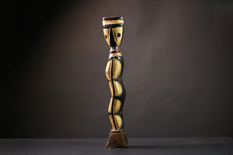 African Unique Wood Sculpture | Baga Art from Guinea | Gd Cimier Craft | Handcrafted Decor | Cultural Home Accents-G4498