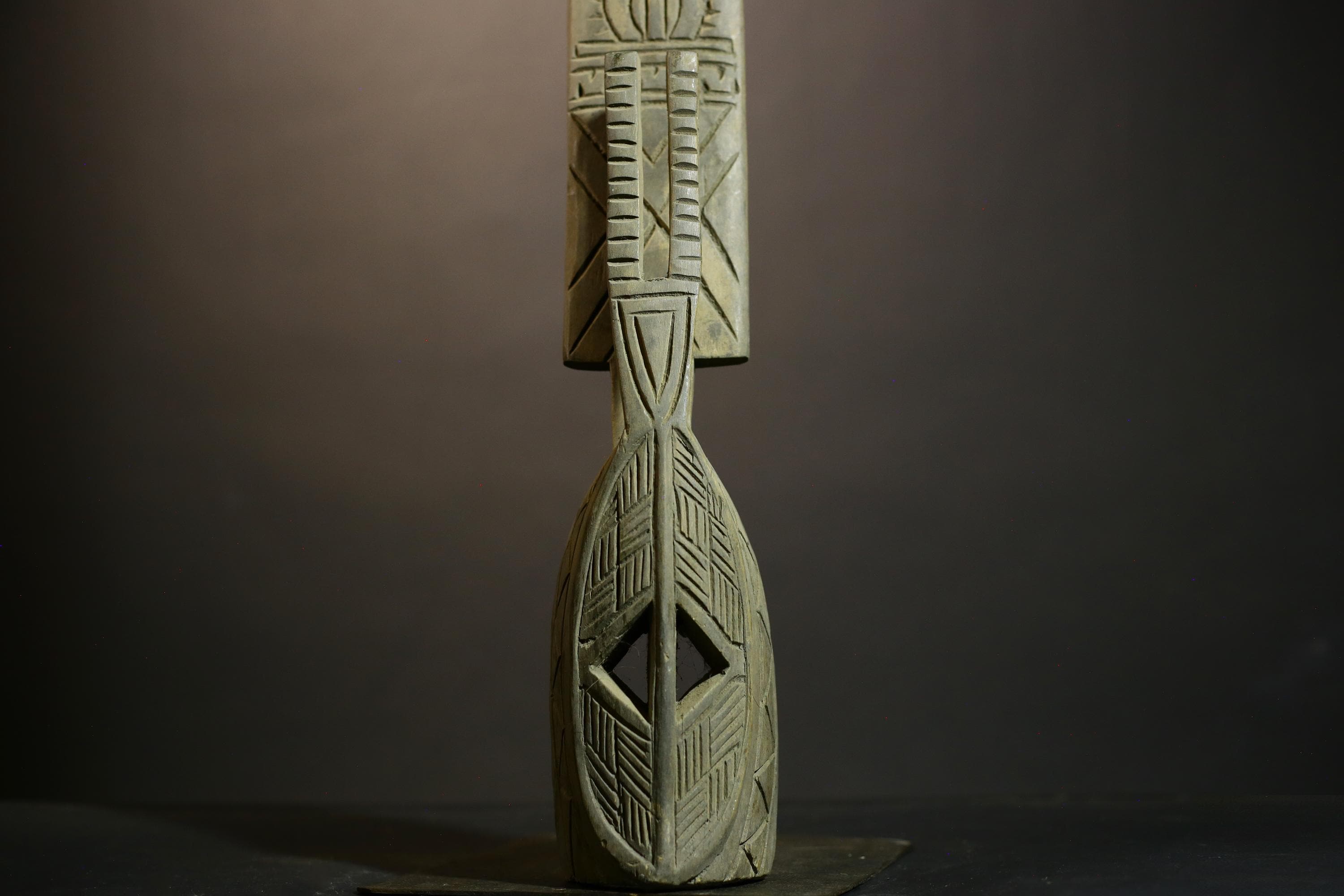 African Karanga Masks from Burkina Faso | Unique Hand Carved Statues | Authentic Tribal Art Pieces for Home Decor and Collectibles-G4725