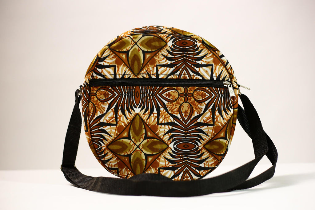 African Unique Backpack Handcrafted Travel Daypack Stylish College Bag | Ethnic Print Lightweight Bookbag for Students -G4519